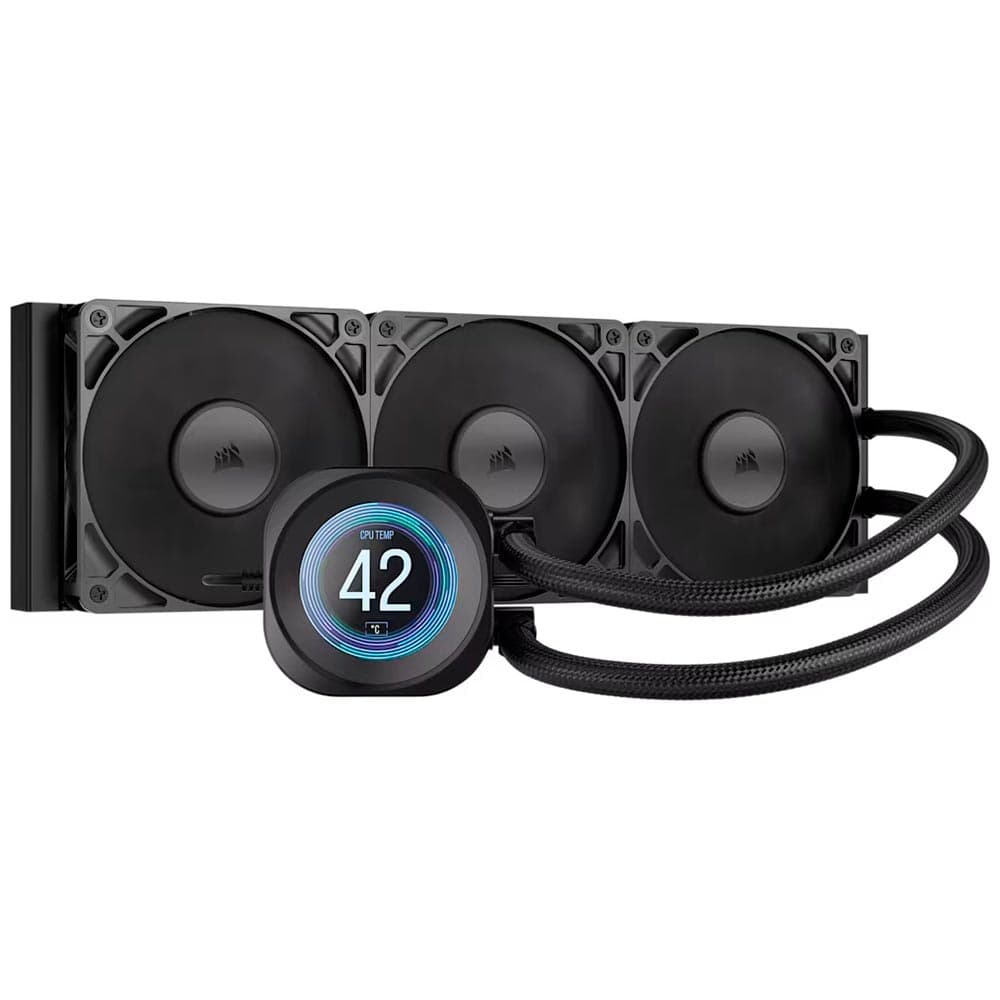 COOLER WATER CORSAIR NAUTILUS 360 RS LCD PRETO *G CW-9061033-WW