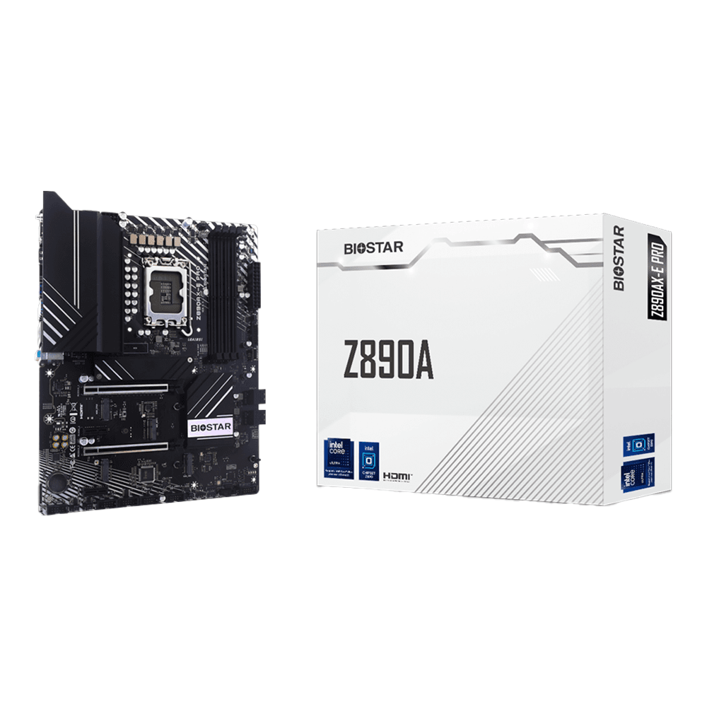 MB 1851 BIOSTAR Z890AX-E PRO DDR5/HDMI/DP 4M.2/USB3.2