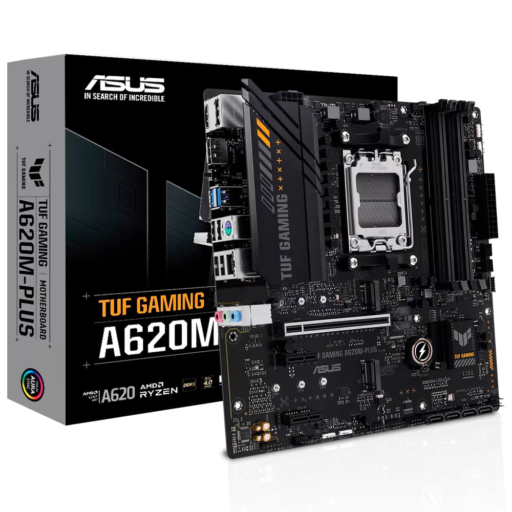 PLACA MÃE ASUS TUF GAMING A620AM-PLUS SOCKET AM5 / DDR5