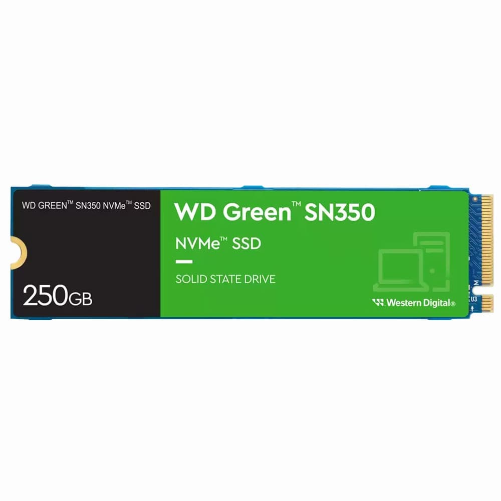 SSD WESTERN DIGITAL M.2 250GB WD GREEN SN350 NVME - WDS250G2G0C